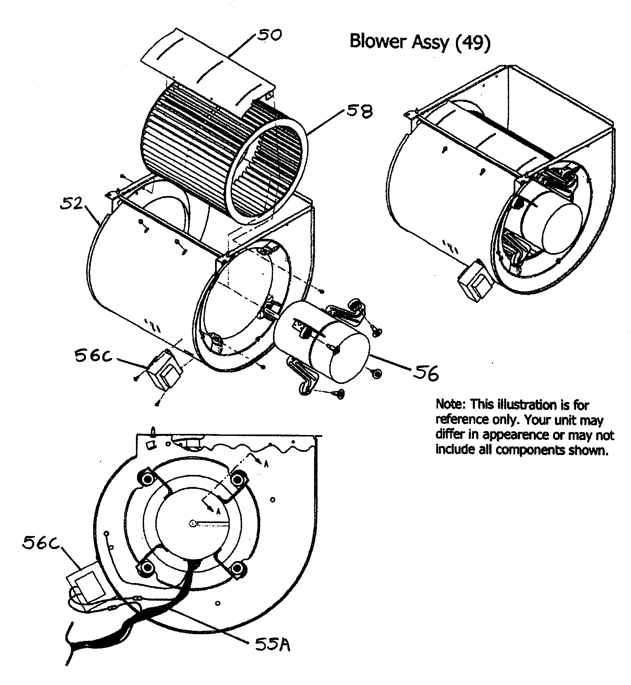 Blower assy