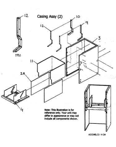 Casing assy