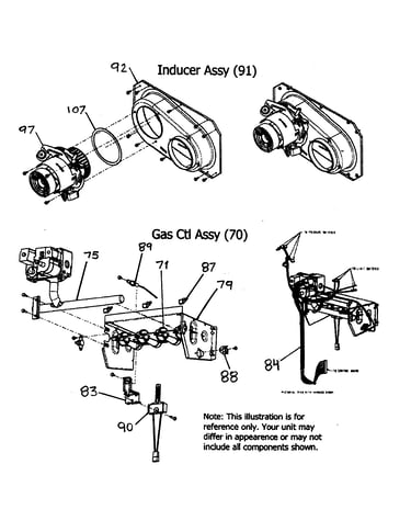 Inducer assy