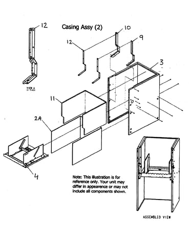 Casing assy