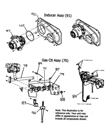 Inducer assy