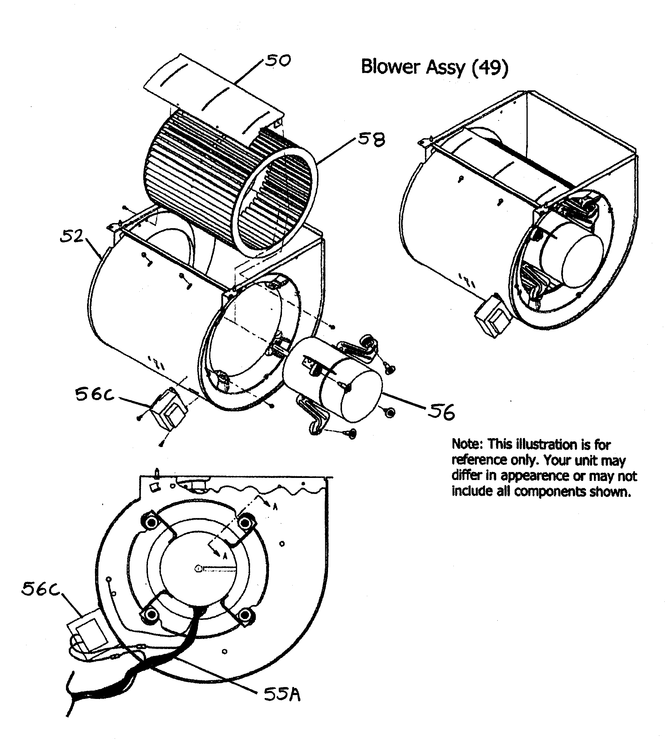 Blower assy