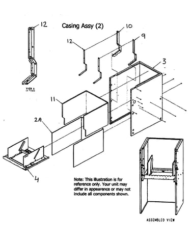 Casing assy