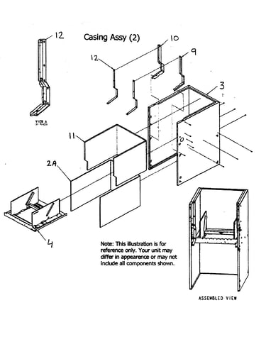 Casing assy