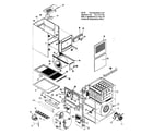 ICP NTC6075HFG1 furnace assy diagram