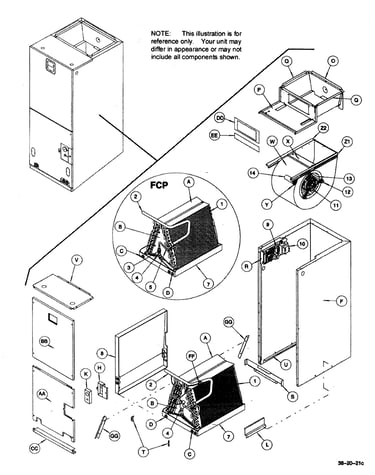 Air handler assy
