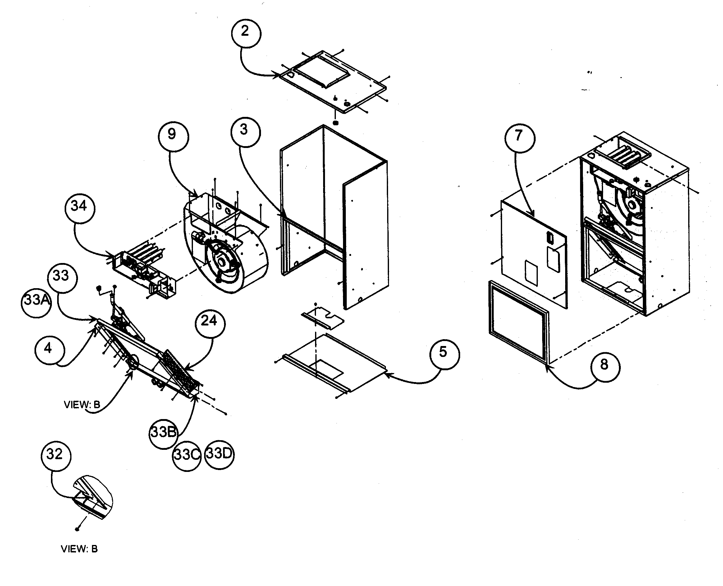 Cabinet assy