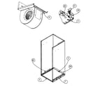 Carrier FA4BNF048000AAAA cabinet assy 1 diagram