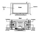 Superscan SSH2442 cabinet parts diagram
