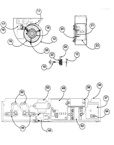 Blower/control board