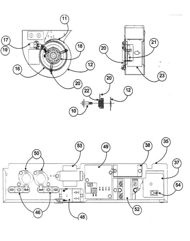 Blower/control board