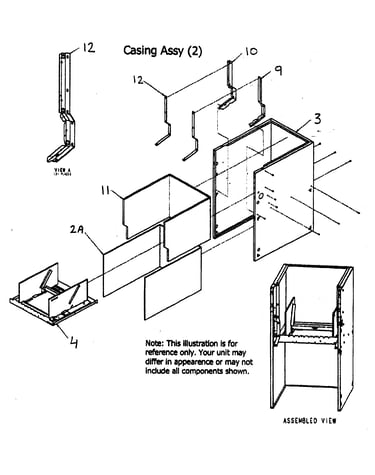 Casing assy