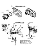 Inducer assy/gas control assy