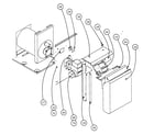 Carrier 58CLA12010120 cabinet assy 2 diagram