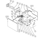 Carrier 58CLA10510112 cabinet assy 1 diagram