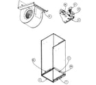 Carrier FA4BNF024000AAAA cabinet assy 1 diagram