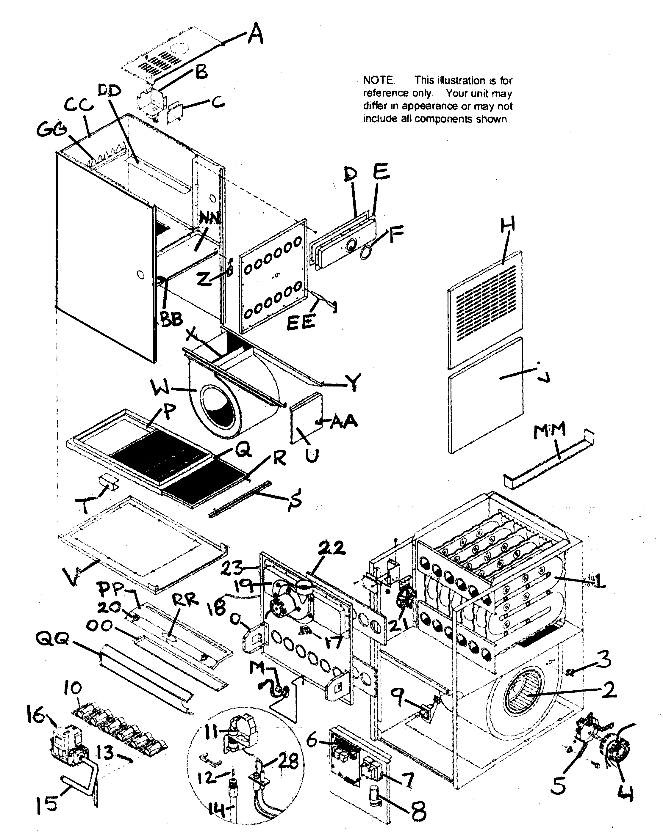 Cabinet assy