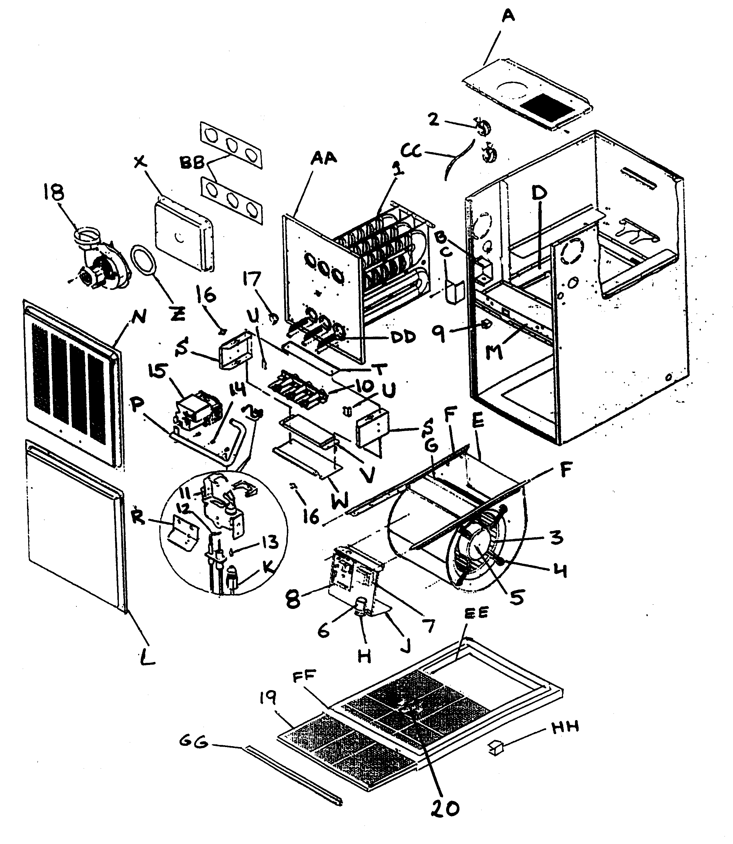 Cabinet assy