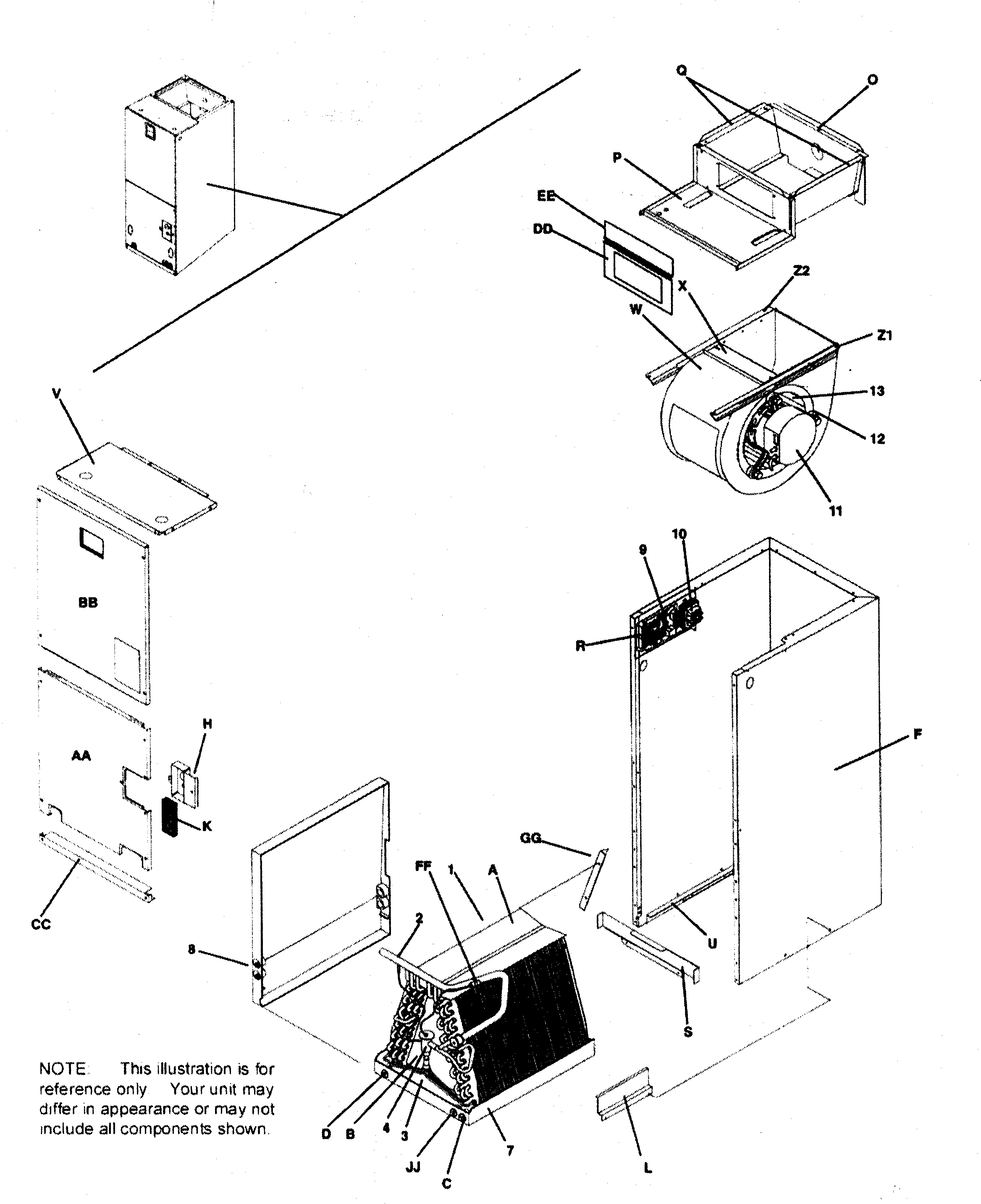 Cabinet assy