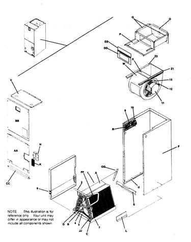 Cabinet assy