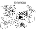 ICP H9MPD050F12A1 cabinet assy diagram