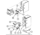 Carrier 58MXA080F14120 cabinet assy 1 diagram