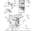 Carrier 58MXA080F14120 cabinet assy 2 diagram