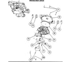 Carrier 58MXA080F14120 induced draft diagram