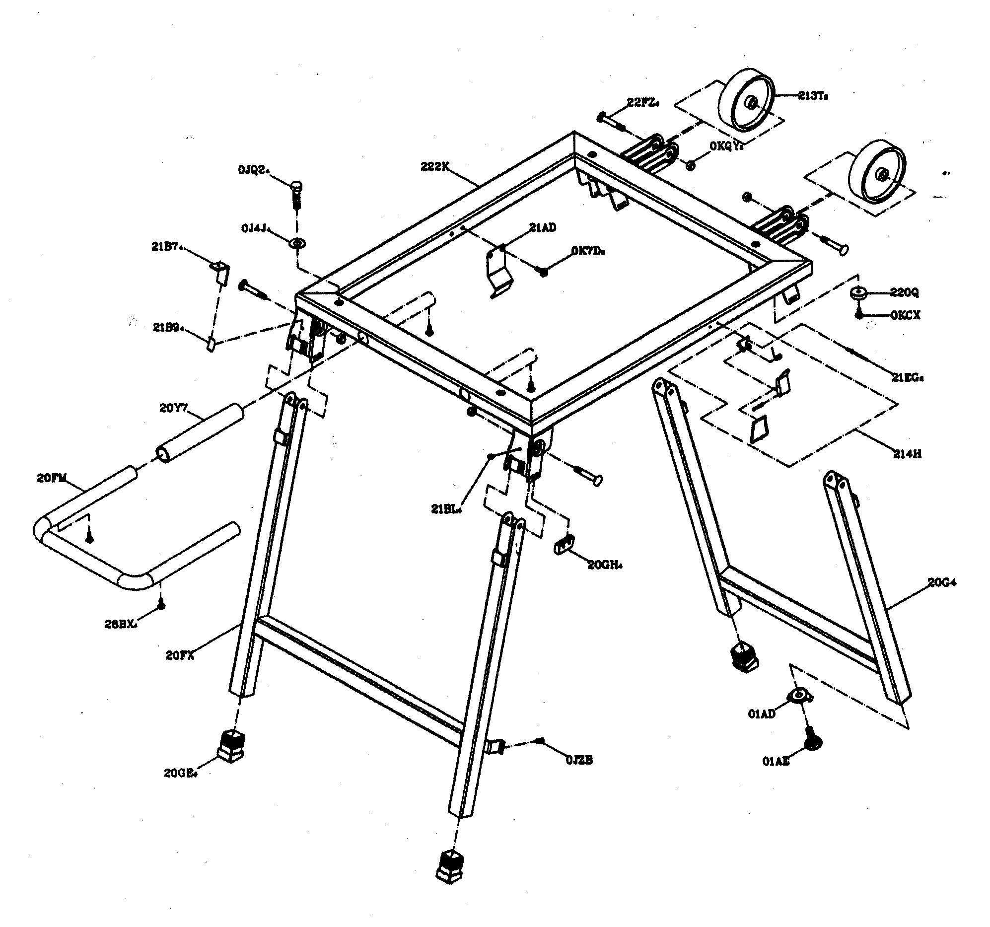 Stand assy
