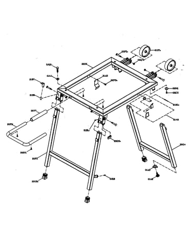Stand assy