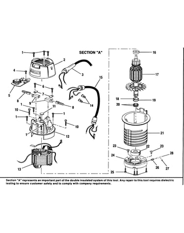 Router assy