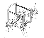 Craftsman 919679500 wheel kit diagram