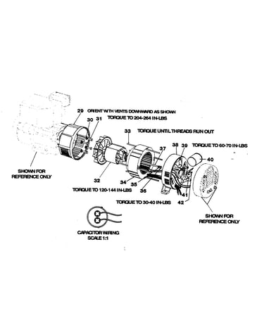 Elec motor assy