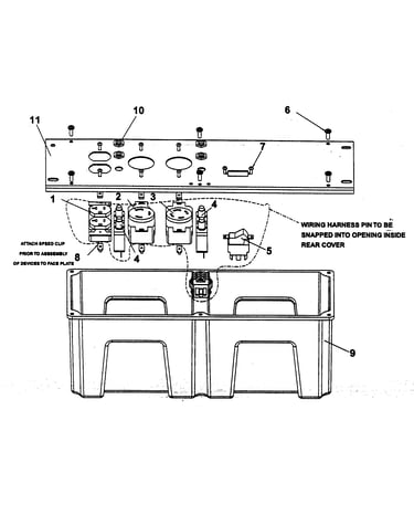 Control panel assy