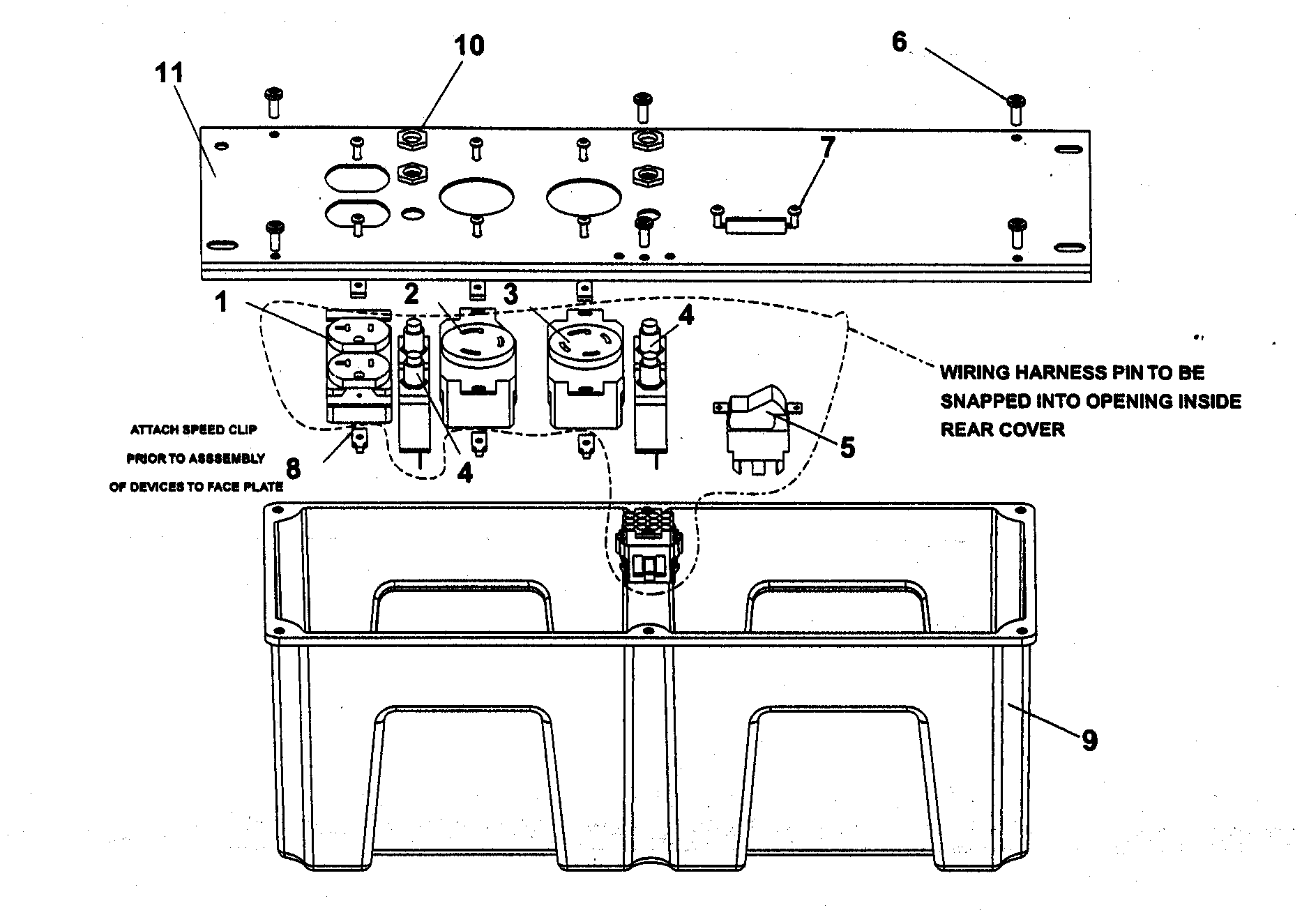 CONTROL PANEL ASSY