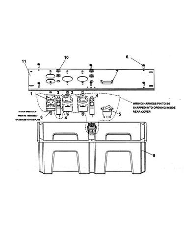 Control panel assy
