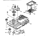 Sony DVP-NC875V cabinet parts 3 diagram