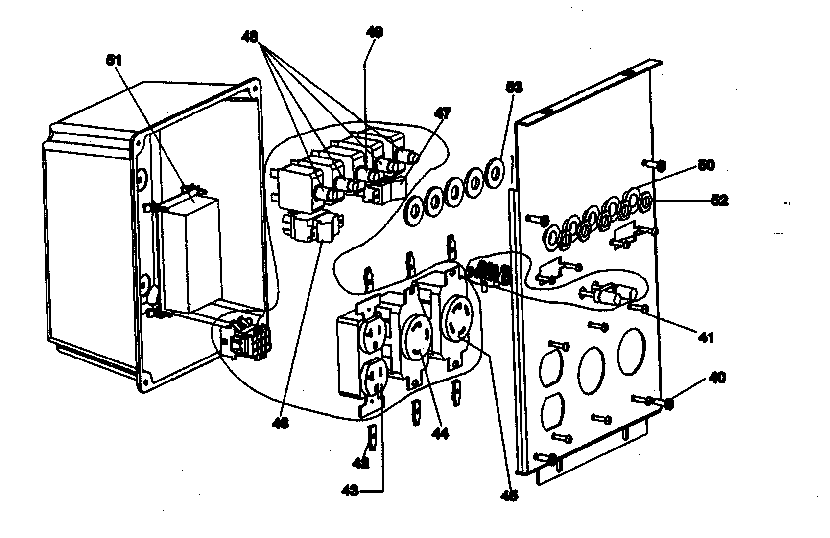 Control panel assy