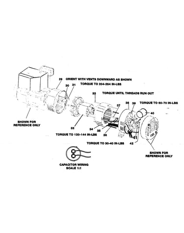 Elec motor assy
