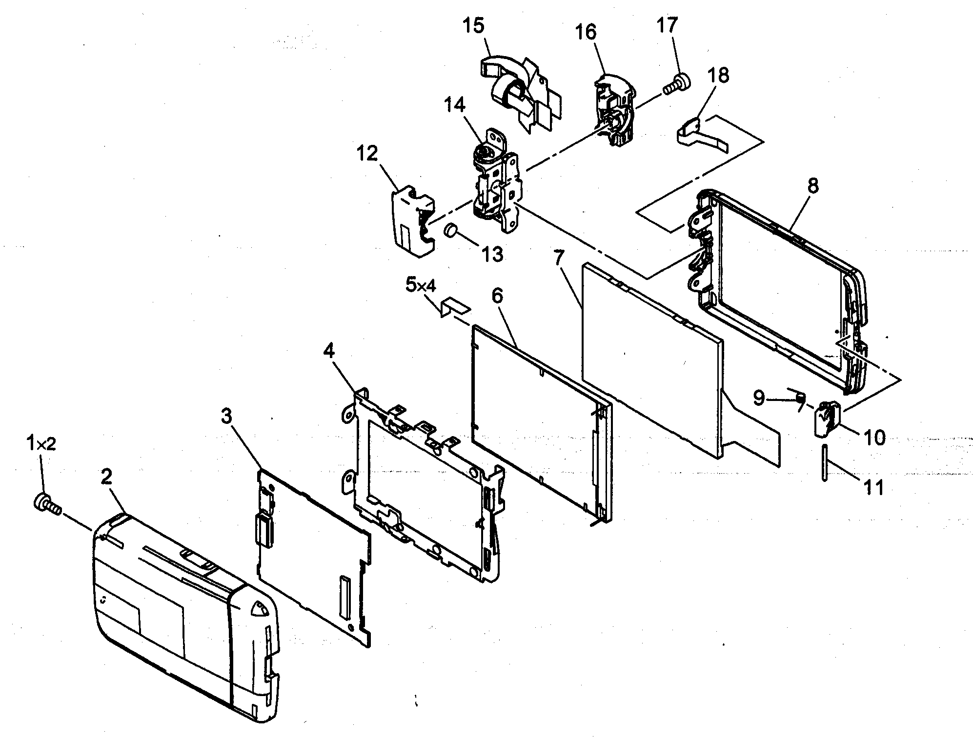 Lcd assy