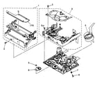 Canon ELURA60A mechanical chassis 1 diagram