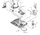 Canon ELURA65A mechanical chassis 3 diagram