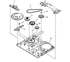 Canon ELURA65A mechanical chassis 4 diagram