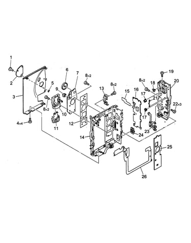 Left cover assy