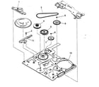 Canon ZR80A mechanical chassis 4 diagram