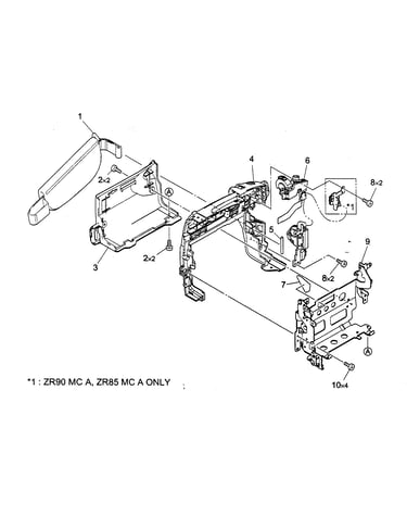 Left cover assy