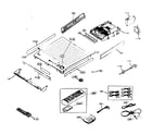Yamaha DVR-S150 cabinet parts diagram