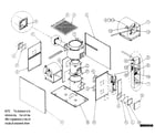 ICP OLF105A12A furnace diagram