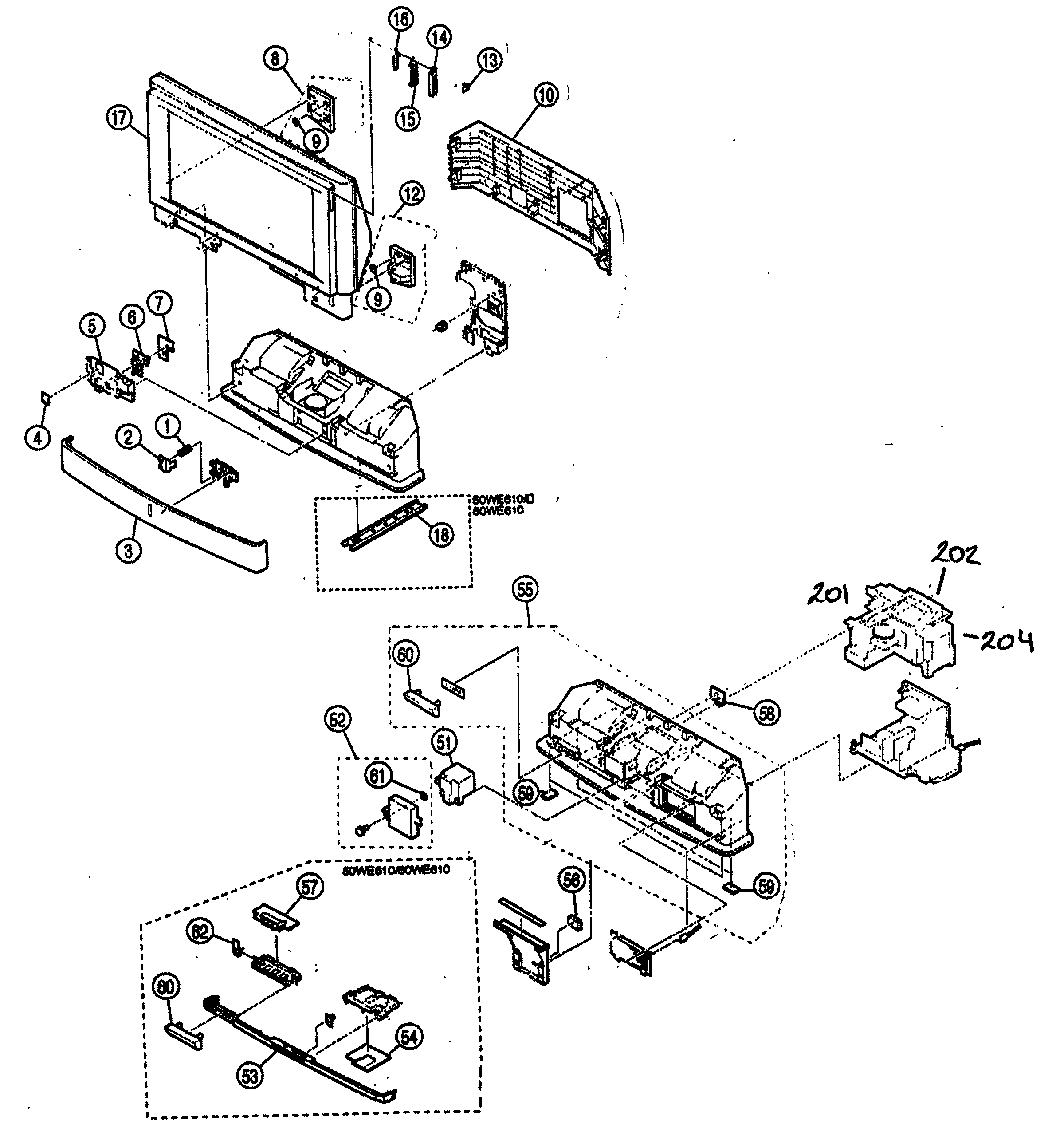 Cabinet parts 1