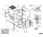 ICP OLF105A12B furnace diagram